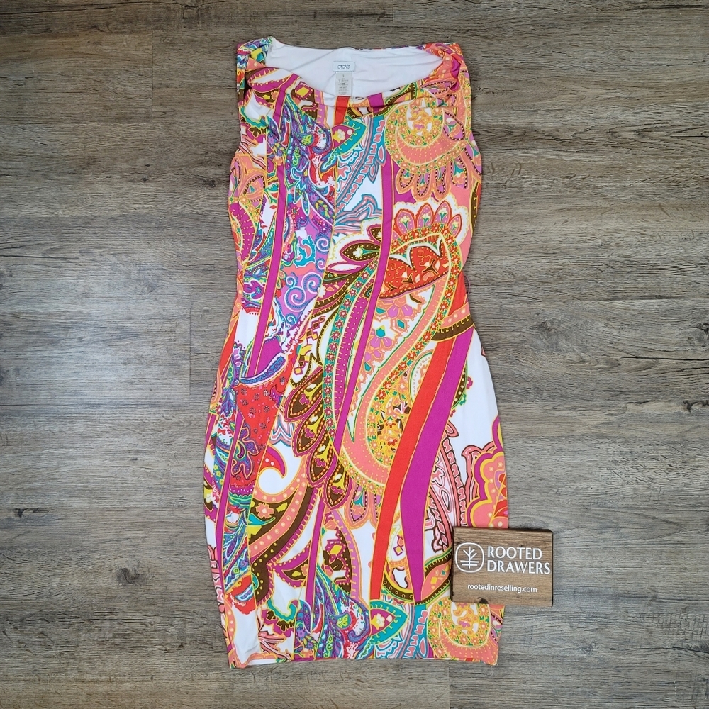 Paisley 1960s-Inspired “Cache” Dress